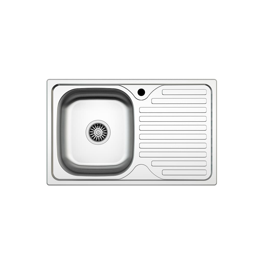 ZLN1862 50X80 Paslanmaz Çelik Evye (Kalınlık 0,4 Mm)