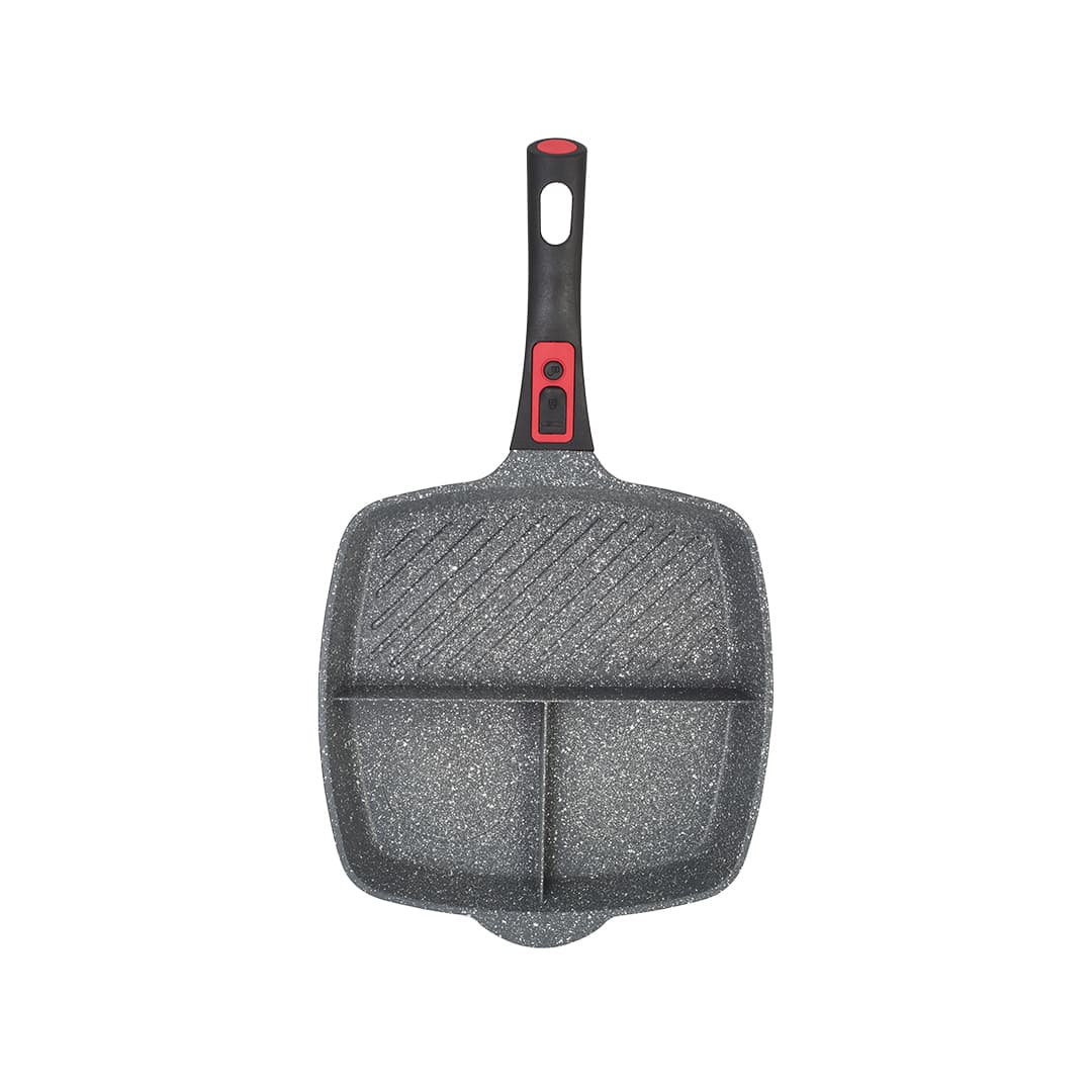 ZLN3352 3'Ü 1 Arada Çok Amaçlı Mermer Tava (28 Cm)