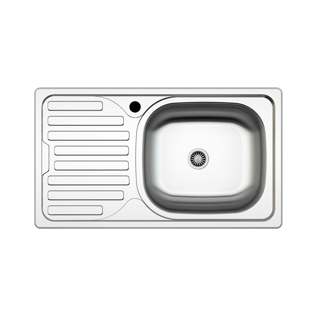 ZLN0179 43,5X76 Paslanmaz Çelik Evye (Kalınlık 0,6 Mm)