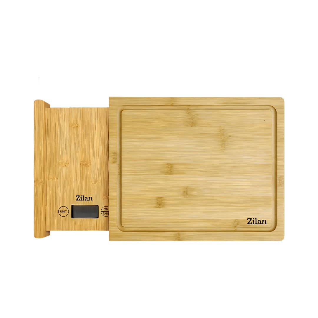 ZLN8988 Bamboo Cutting Board & Kitchen Scale
